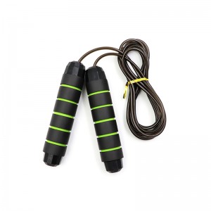 China Wholesale Skipping Jump Rope Manufacturers Suppliers - Custom Steel Wire Weighted Jump Rope with Long Handle for Kids Skipping Speed Exercise – Bangyi