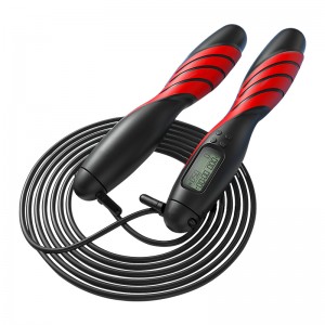 China Wholesale Multifun Skipping Ropejump Rope Speed Calorieco Factories Pricelist - Professional Fitness Training Multifunctional Calorie Digital Counter PVC Rope Skipping – Bangyi