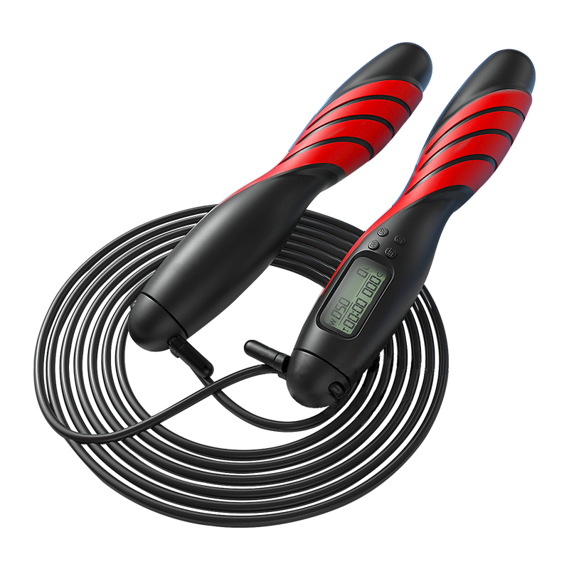 China Wholesale Jump Rope Wireless Factories Pricelist - Professional Fitness Training Multifunctional Calorie Digital Counter PVC Rope Skipping – Bangyi