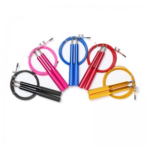 China Wholesale Skipping Rope Kids Factory Quotes - Skipping Rope Ball Bearing with Aluminum Alloy Anti-Slip Handle Steel Wire Speed Jump Rope  for Fitness Sports – Bangyi