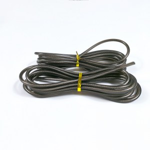 OEM Manufacturer Braided Steel Wire Rope Factory - 7*7 1*19 PVC/PU coated steel wire rope skipping rope 3mm 4mm   – Bangyi