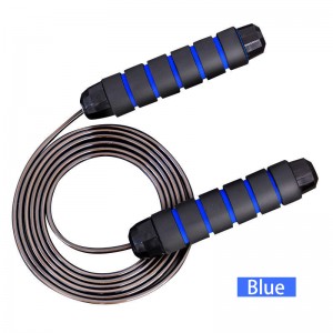 China Wholesale Ropeless Jump Rope Manufacturers Suppliers - Adjustable Customized Logo Cheap Exercise Wire Jump Skipping Rope – Bangyi