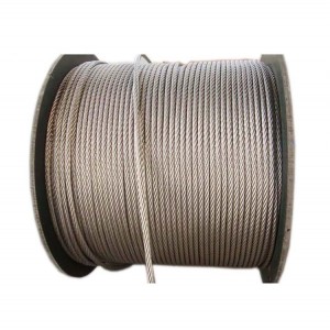 6*19+FC Galvanized steel wire rope 3-12 mm