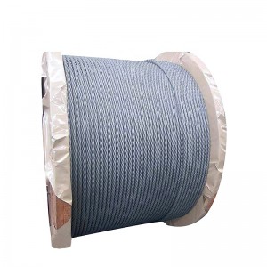 6*37+FC hoisting galvanized steel wire rope