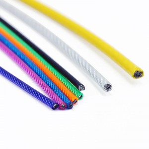 China Wholesale Plastic Coated Cable Factory Factory Quotes - Plastic coated steel wire rope – Bangyi