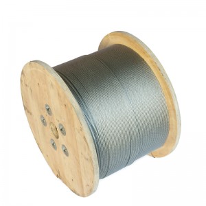 Electro Galvanized steel wire rope