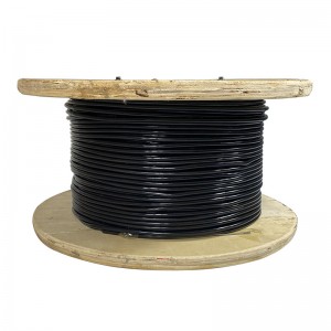 China Wholesale Rope Wire Factory Factory Quotes - Black Color PVC/PU/Nylon coated steel wire rope – Bangyi