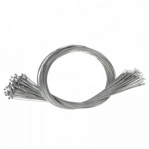 China Wholesale Pu Coated Galvanized Wire Rope Manufacturer Factory Quotes - Motorcycle Control cable Brake cable galvanized steel wire rope 1*19 7*7 cable with end head – Bangyi