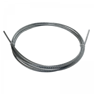 Galvanized steel wire cable 1*7  7*7 1*19 7*19 construction wire rope