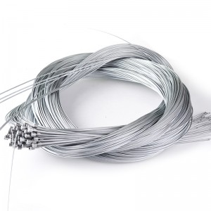 China Wholesale Wholesale Pu Coated Galvanized Wire Rope Factory Quotes - Motorcycle Control cable Brake cable galvanized steel wire rope 1*19 7*7 cable with end head – Bangyi