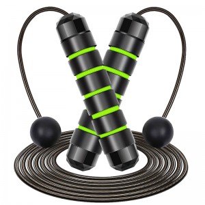 China Wholesale Jumpimg Rope Factory Quotes - Factory price custom steel high quality speed skipping heavy pvc weighted jump rope with logo – Bangyi