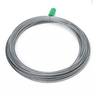 China Wholesale Wholesale Galvanized Cable Factory Quotes - 1×7 Galvanized steel wire rope for Seal lock hanging wire cable – Bangyi