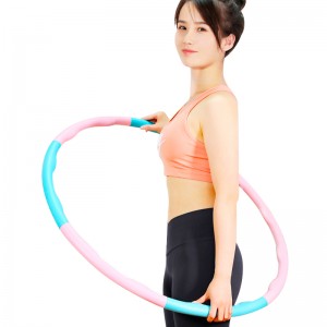 China Wholesale Fitfort Jump Rope Manufacturers Suppliers - Wholesale Hula Fitness Gym Detachable Hoop massage hoop – Bangyi