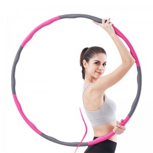 China Wholesale Skipping Rope With Beads Factories Pricelist - Gym Fitness Set with Detachable Hula Ring Hoop for Women – Bangyi