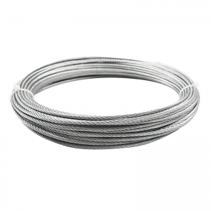 Galvanized wire cable 7X7 steel wire rope