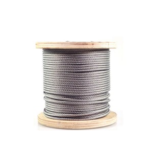 Good quality China Galvanized Steel Wire Rope for Ordinary Use