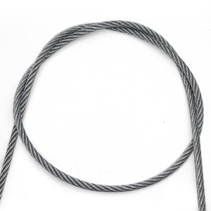 6*7+FC Hot-Dip Galvanized steel wire rope 1.5-12 mm