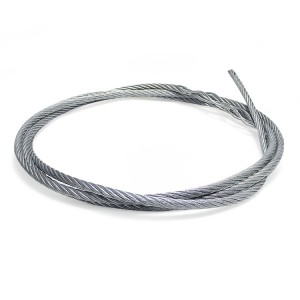 Good quality China Galvanized Steel Wire Rope for Ordinary Use