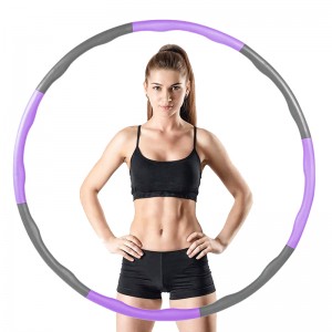 China Wholesale Electronic Skipping Rope Manufacturers Suppliers - Weighted Hula Hoop with Waist and Thigh Trainer bundle for Women – Bangyi