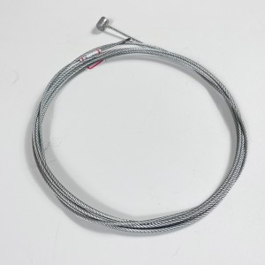 China Wholesale Galvanized Steel Wire Rope 5mm Manufacturers Suppliers - 7*7  Brake cable Motorcycle Control cable galvanized steel wire rope with Zinc Alloy end head – Bangyi