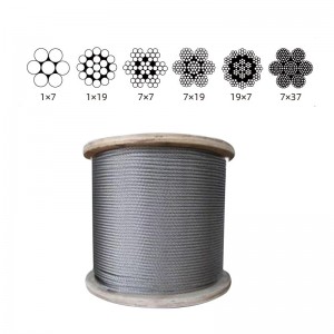 Good quality China Galvanized Steel Wire Rope for Ordinary Use