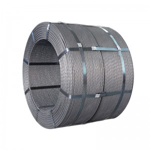 Prestressed concrete steel strand 7 Wires High Carbon Steel Wire Rope Manufacturer