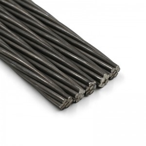 Steel strand 1*7  1*19 galvanized steel strands road barrier cable