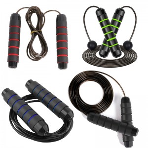 China Wholesale Jump Rope Supplier Manufacturers Suppliers - Amazon Hot Selling speed weighted wire jump rope Skipping rope Factory price – Bangyi