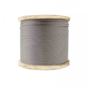 Discountable price China Flexible Stainless Steel 304 316 Wire Rope