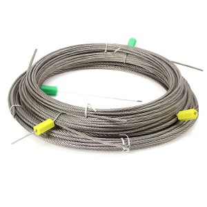 Discountable price China Flexible Stainless Steel 304 316 Wire Rope