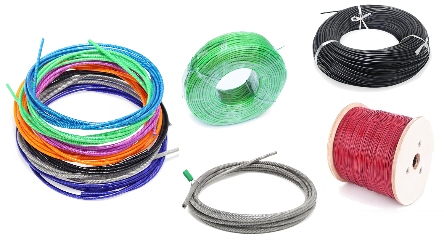 Plastic coated steel wire rope introduction