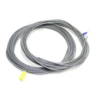 Good quality China Galvanized Steel Wire Rope for Ordinary Use